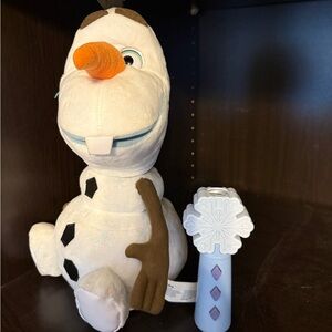 Disney Olaf Stuffed Animal - White and Brown